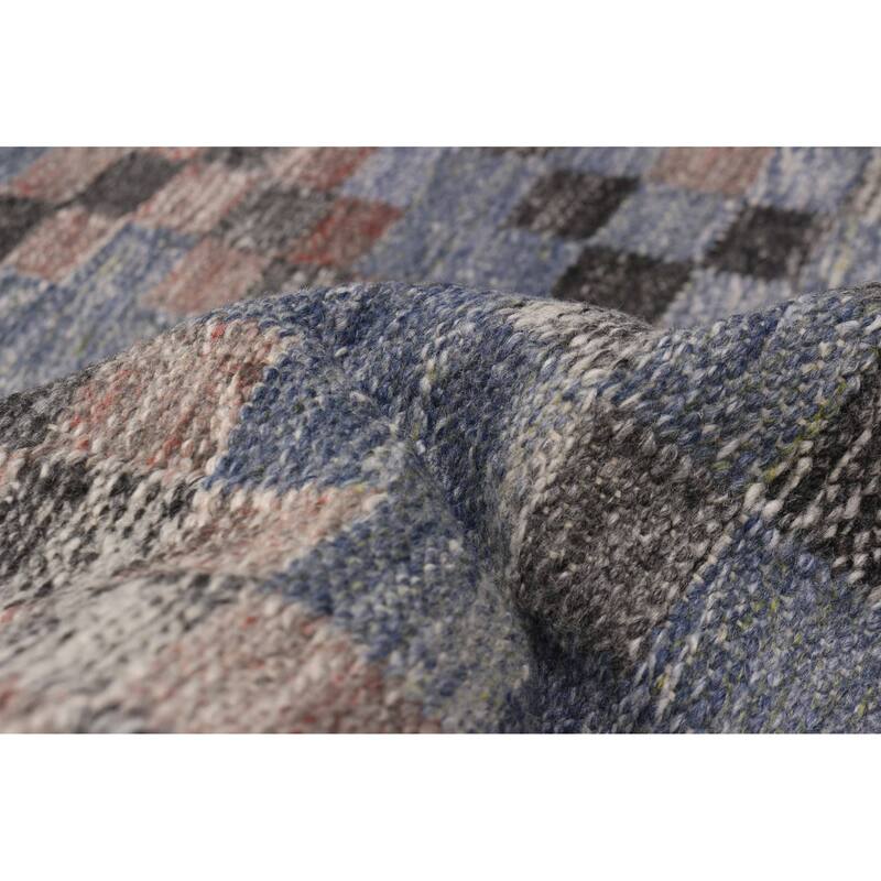 Ankara FW Denim Blue Kilim 5'1" x 8'1" - 5'1 x 8'1