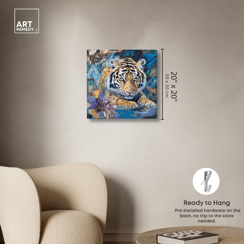 King of the Jungle Canvas by Art Remedy, Gallery Wrapped