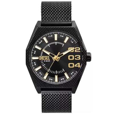 Diesel Men's Scraper Black Dial Watch - DZ2194 - 6 (36)