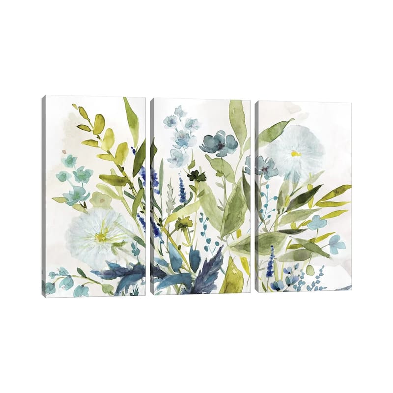 iCanvas "Olive Greens" by Carol Robinson 3-Piece Canvas Wall Art Set