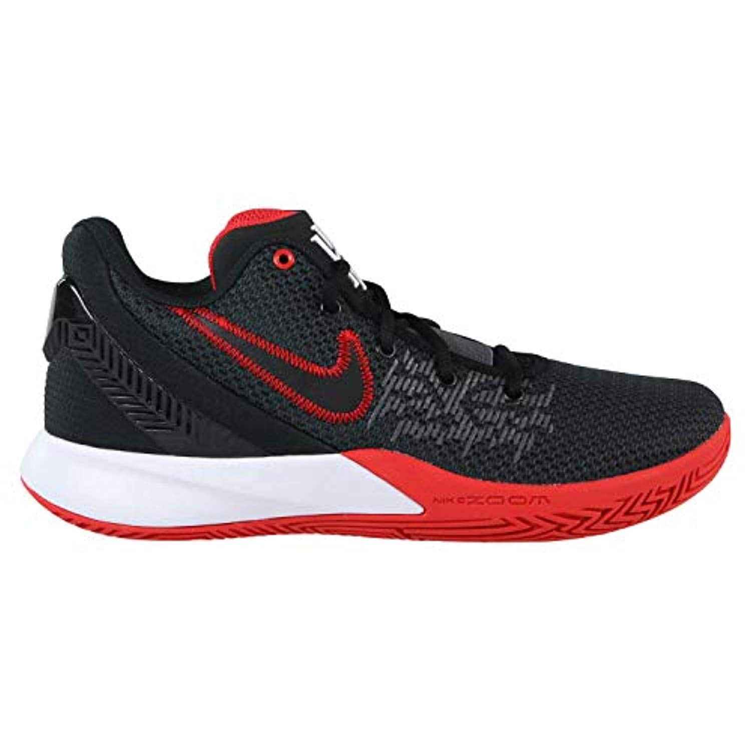 Shop Nike Men S Kyrie Flytrap Ii Basketball Shoes Black Red 11 D