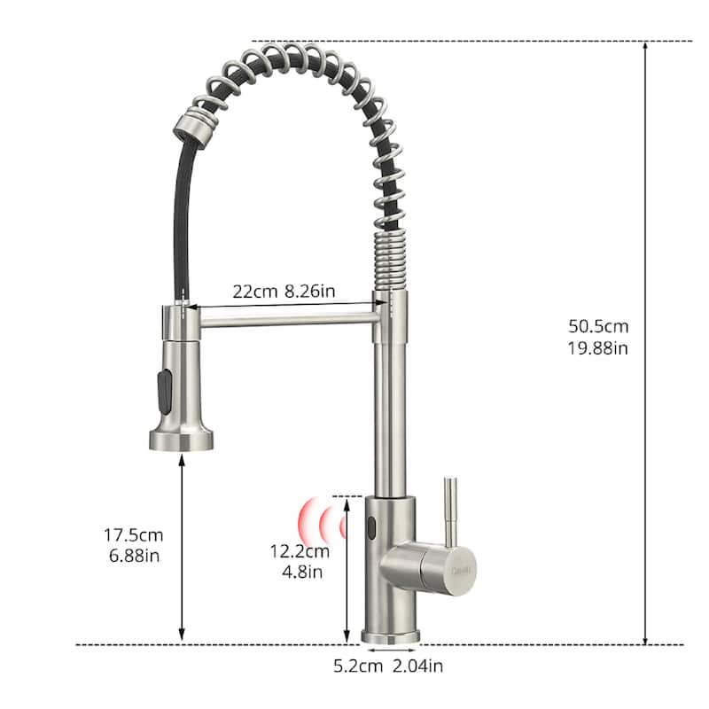 Stainless Steel Kitchen Sink Faucet