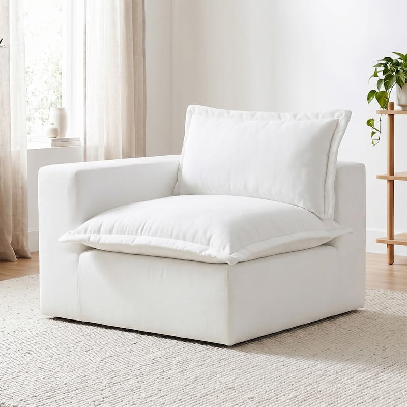 Comfy Cloud Couch Plush Modular Sectional Sofa For Living Room