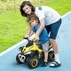 preview thumbnail 10 of 16, Aosom NO Power Kids Ride On Push Car, w/ Music, Lights for 1.5-3 Yellow