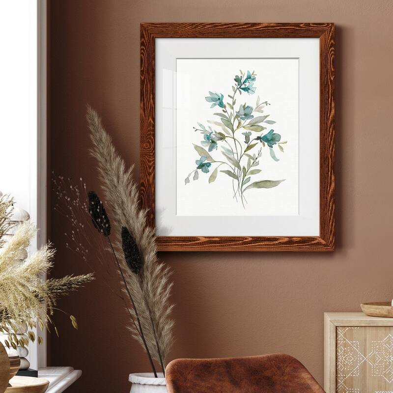 Linen Botanical III-Premium Framed Print - Ready to Hang