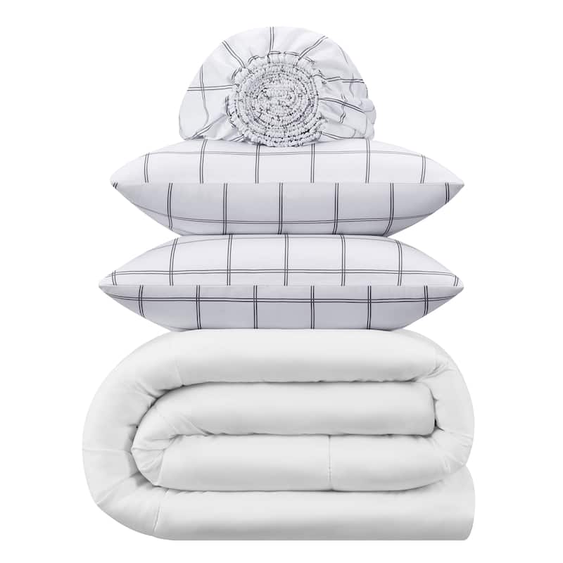 Serta Simply Clean Antimicrobial Reversible Bed in a Bag