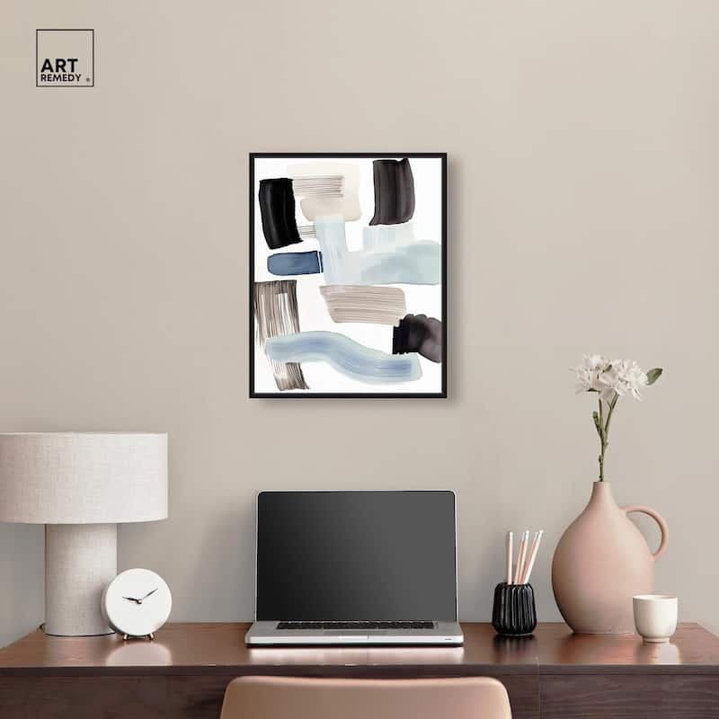 Abstract Order Canvas by Art Remedy