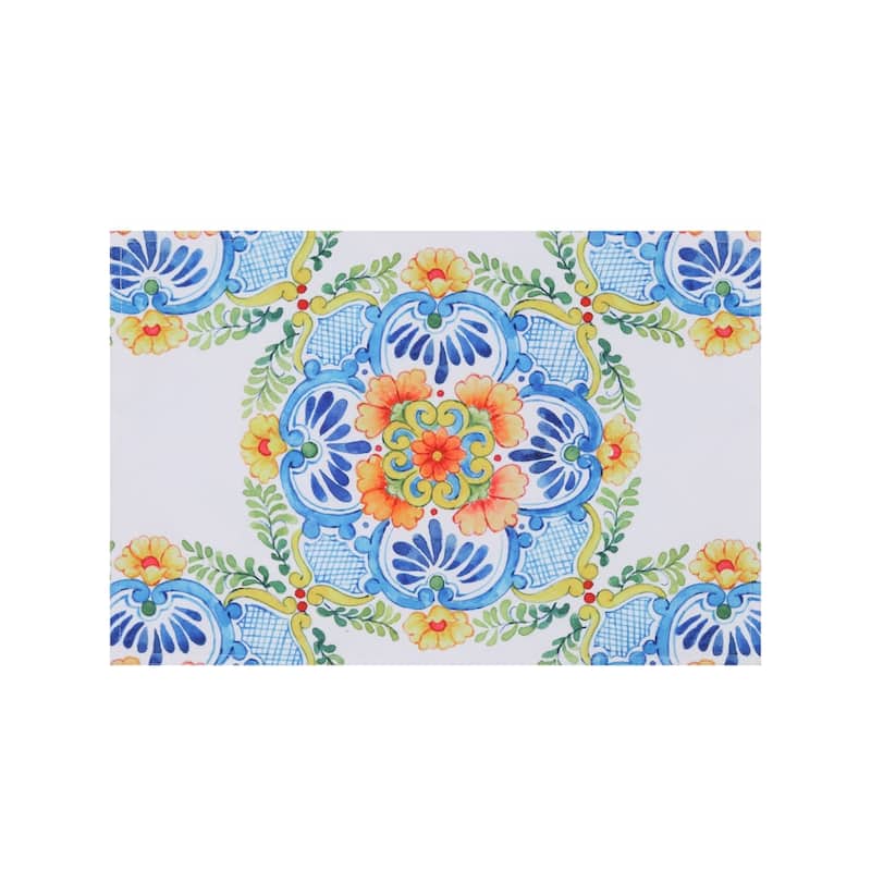 Laural Home Talavera Placemat Set of 4 - 13" x 19"