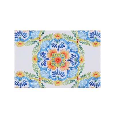 Laural Home Talavera Placemat Set of 4 - 13" x 19"