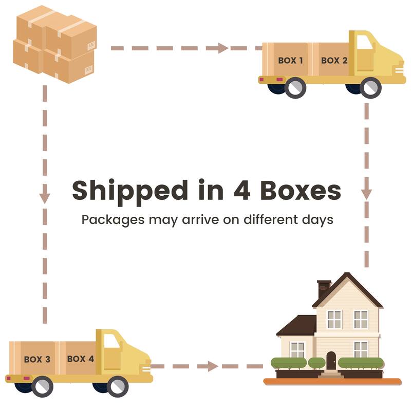 XIZZI 9-piece Outdoor Patio Wicker Furniture Swivel Chair Set