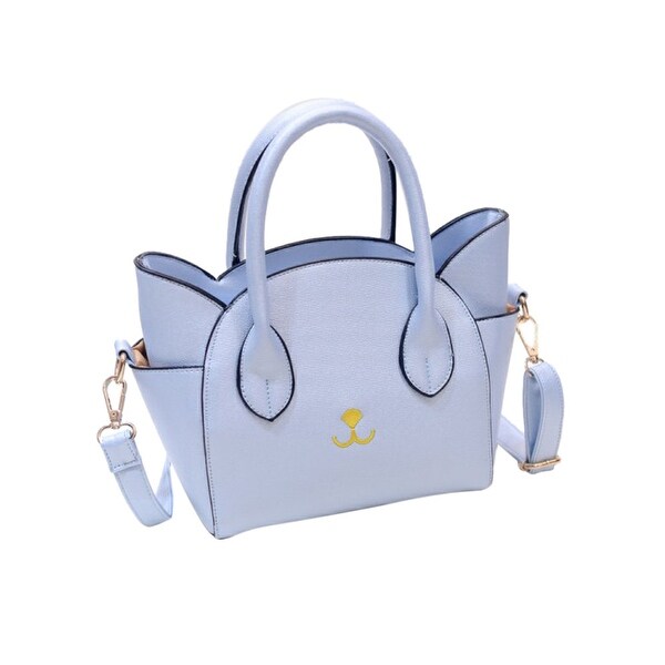 cat face cross body bag