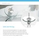 preview thumbnail 13 of 24, 621 Stained Glass Sink, Chrome Faucet, Sink Ring, Pop-up Drain