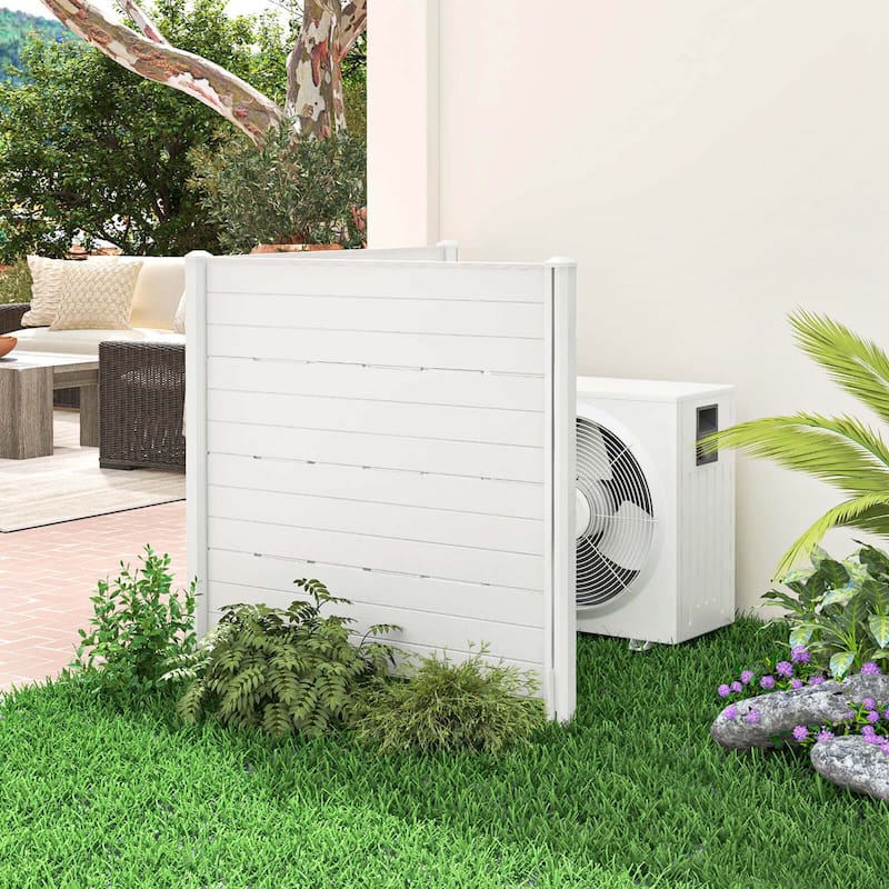 Air Conditioner Fence Equipment Enclosure Outdoor Privacy Fence Screen