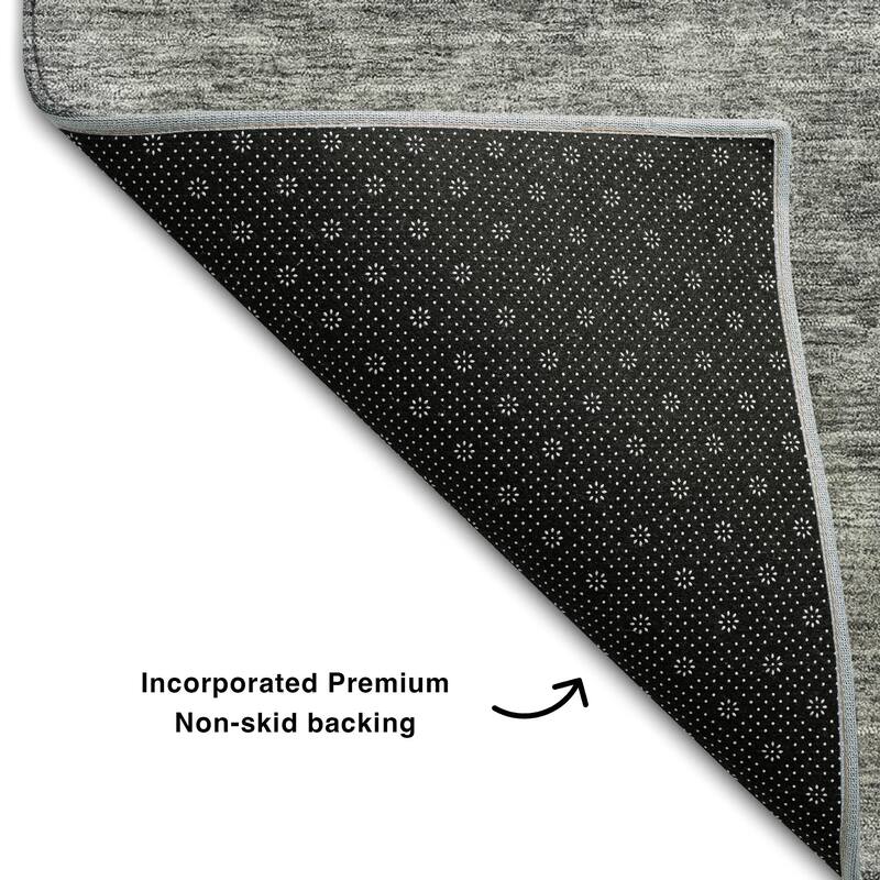 Premium Washable Super Soft Ombre Damask Mayfield Rug