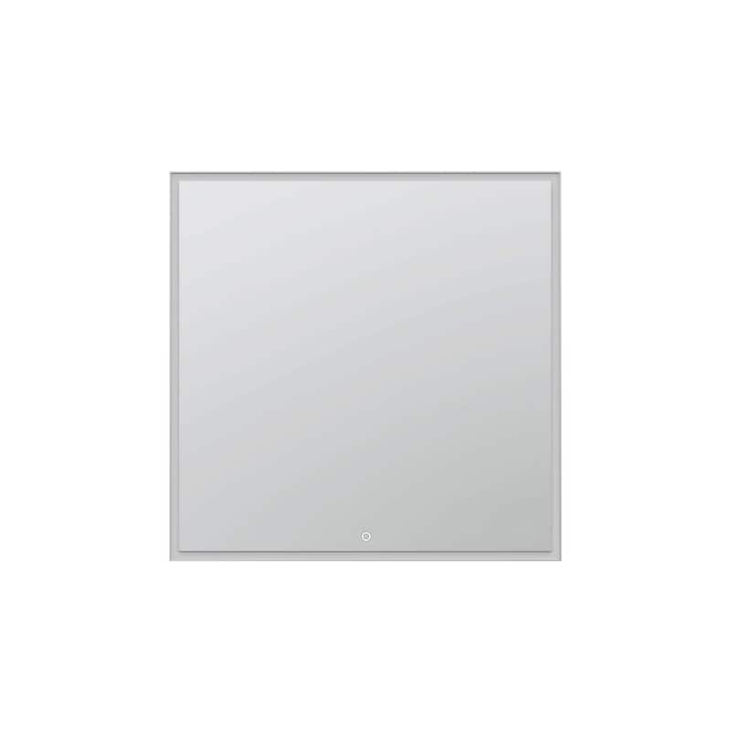 AQUADOM Edge 30" Led Lighted Mirror for Bathroom with Defogger, Touch Control. - 30"x32"x1.5"