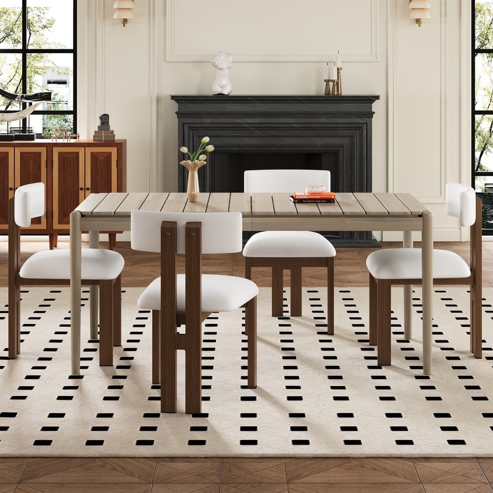 Christopher Knight Home Astura Upholstered Iron Frame Dining Chairs Set of 4