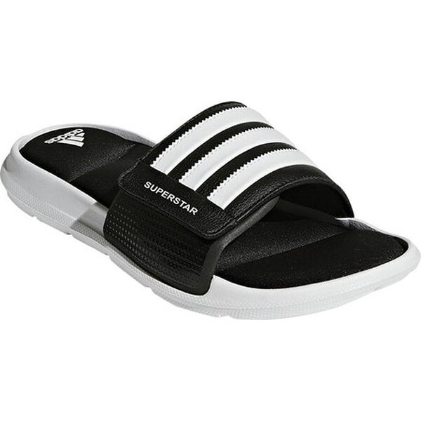 Adidas superstar 5g store slides men's core black