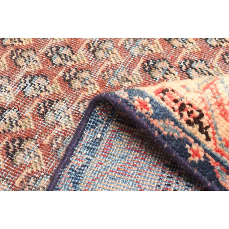 ECARPETGALLERY Hand-knotted Andelz Red Wool Rug - 3'10 x 6'2