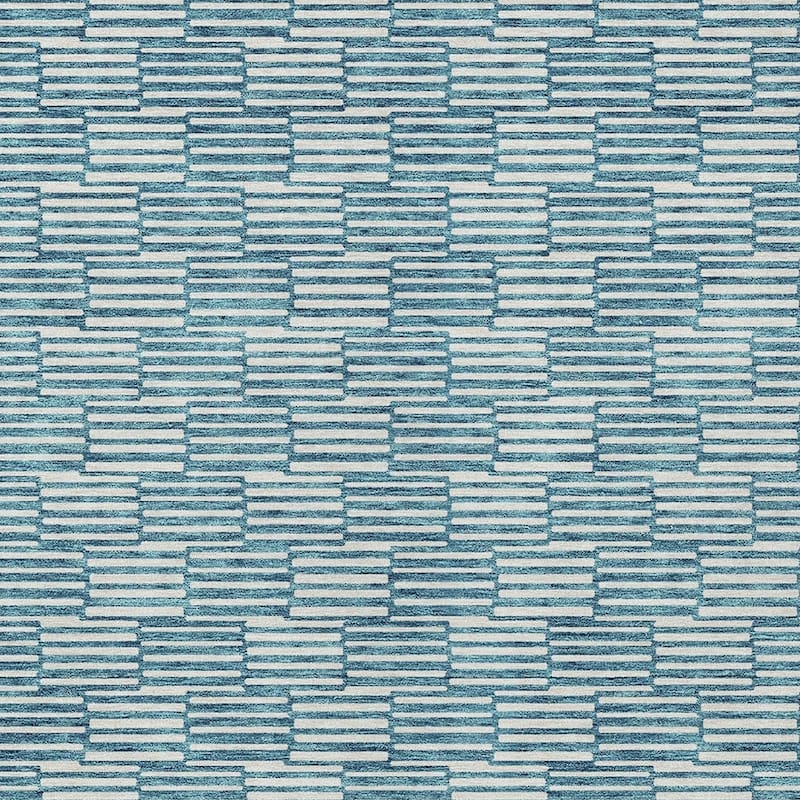 HomeRoots Geometric Transitional Rectangle Outdoor Rug