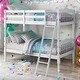 preview thumbnail 1 of 25, Traditional Design Twin over Twin Bunk Bed White