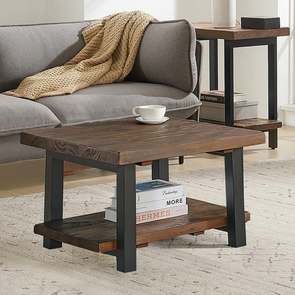 Lawrence Reclaimed Square Coffee Table Bed Bath & Beyond 20306436