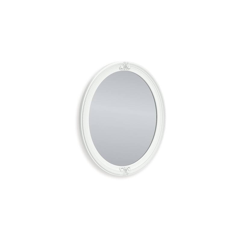Signature Design by Ashley Trindura White Bedroom Mirror - 30" W x 2" D x 35" H