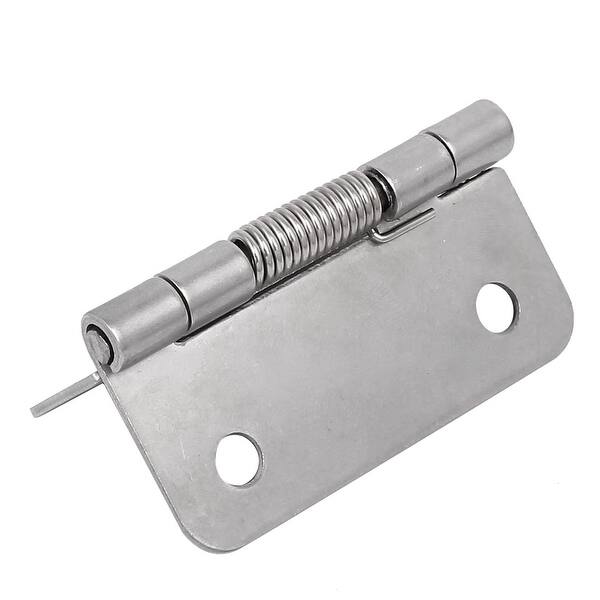 Shop 60mmx55mm 4 Mount Holes Self Closing Spring Loaded Butt Hinge