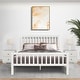 preview thumbnail 19 of 53, Hampton Wooden Platform Bed with Slatted Headboard and Footboard
