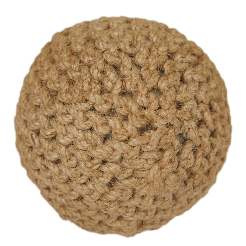 Jute Coastal Orbs & Vase Filler (Set of 4) - S/4 4"W, 4"H