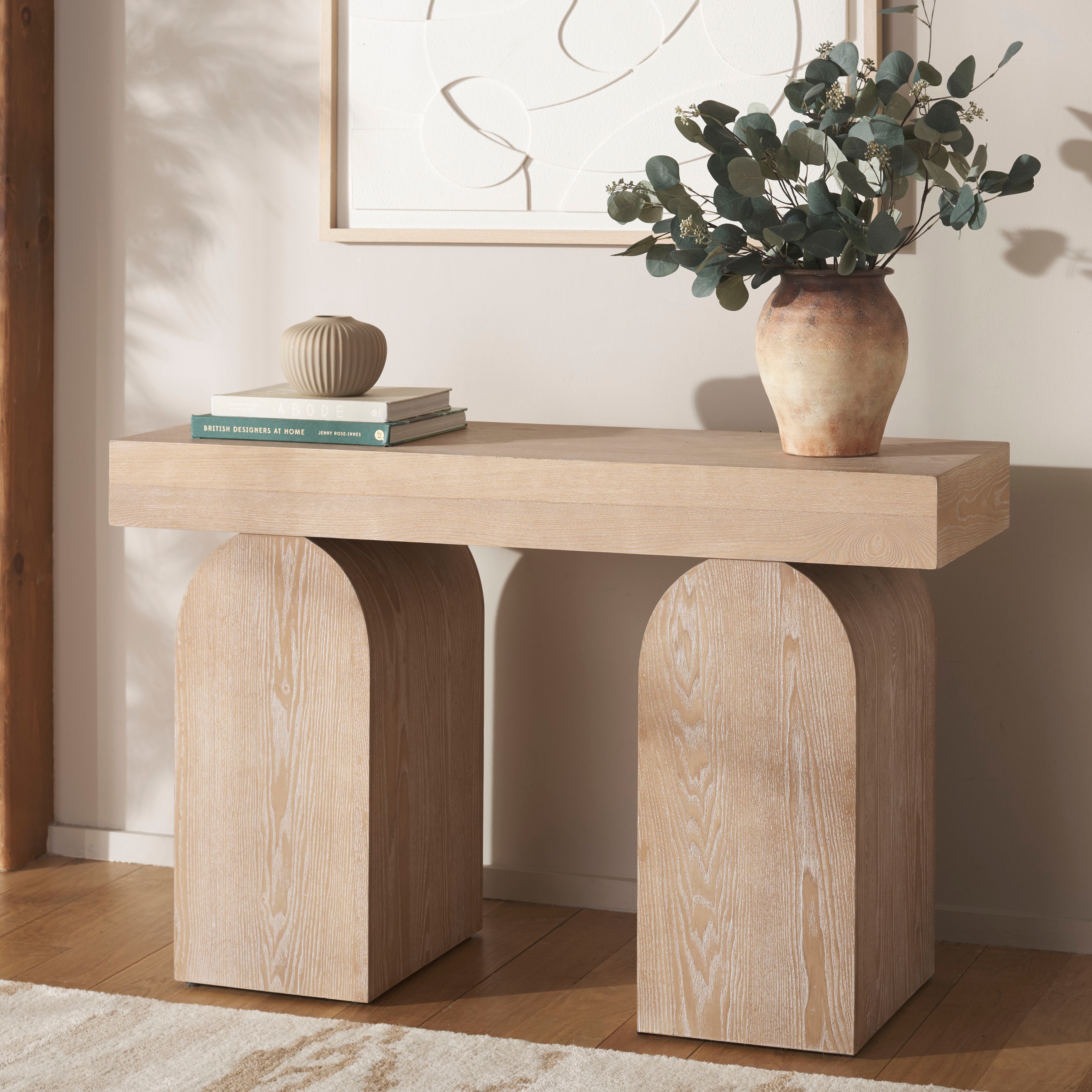 SAFAVIEH Home Ekoshi Console Table - 47"W x 16"D x 30"H