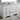 YASINU 60 inch Single Bathroom Vanity in White with Marble Top