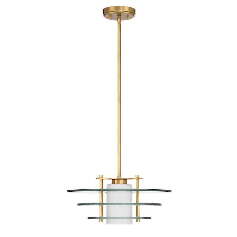 Newell 1-Light Pendant in Warm Brass - Warm Brass