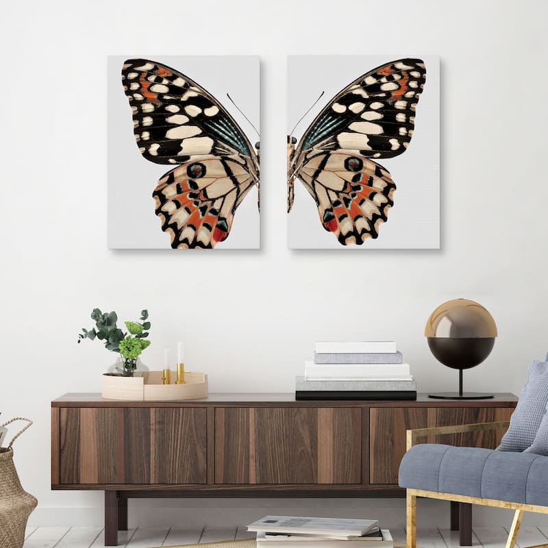 Monarch I, II by Belle Maison Canvas Art Prints