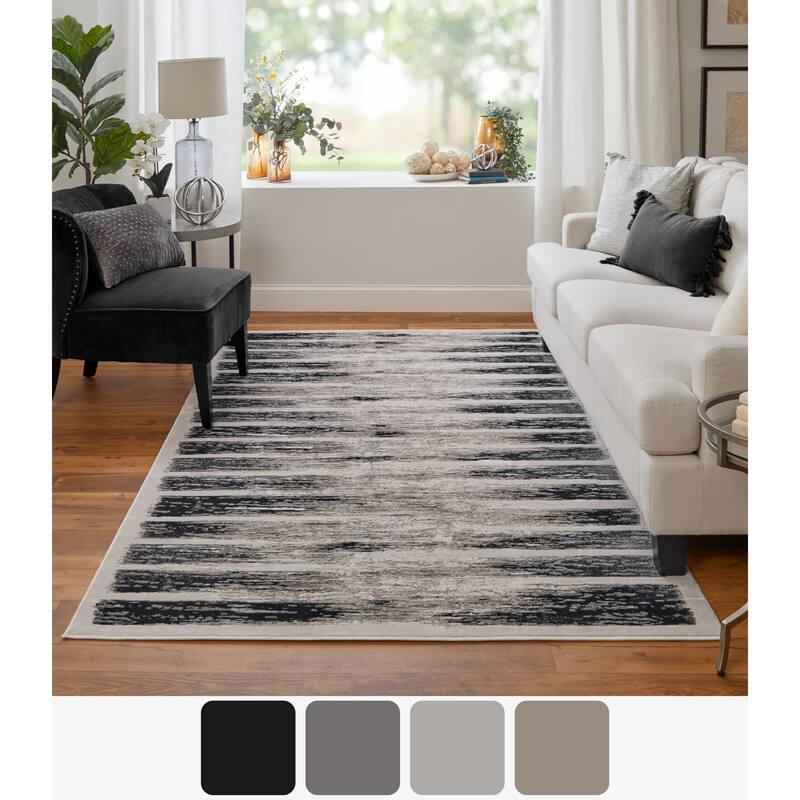 Jewel 39N7F Abstract Modern Area Rug