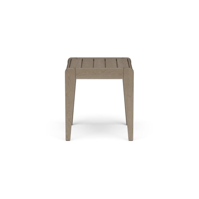 Homestyles Sustain Gray Wood Outdoor End Table - 17" x 17" x 18"