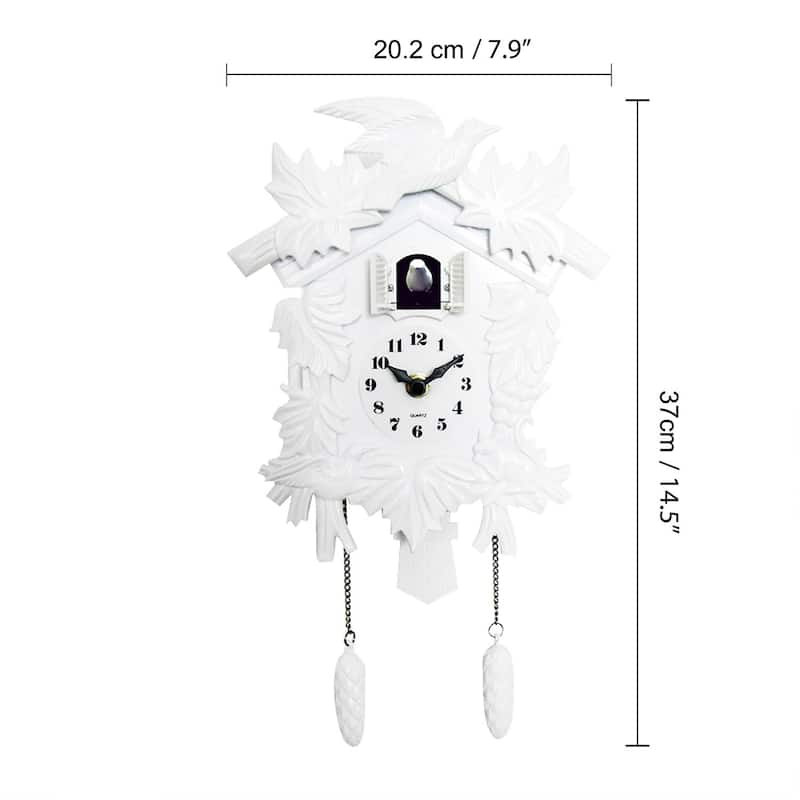 Walplus White Cuckoo Clock DIY Art Home Decoration Home Decor Idea