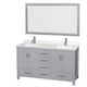 Option Gray, Chrome Trim, Giotto Quartz Top