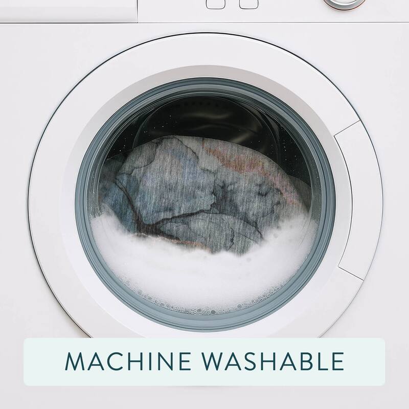 Machine Washable Indoor/ Outdoor Modern Brush Chantille Rug