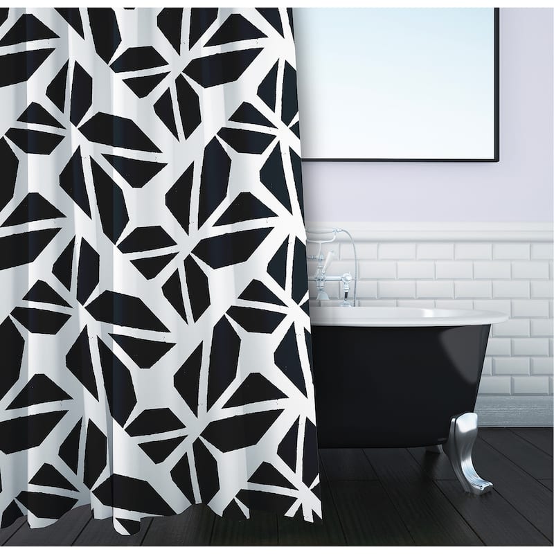 Kaleidoscope Graffiti Shower Curtain
