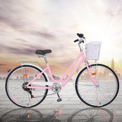 26 Inch Seaside Travel Bicycle,7 Speeds