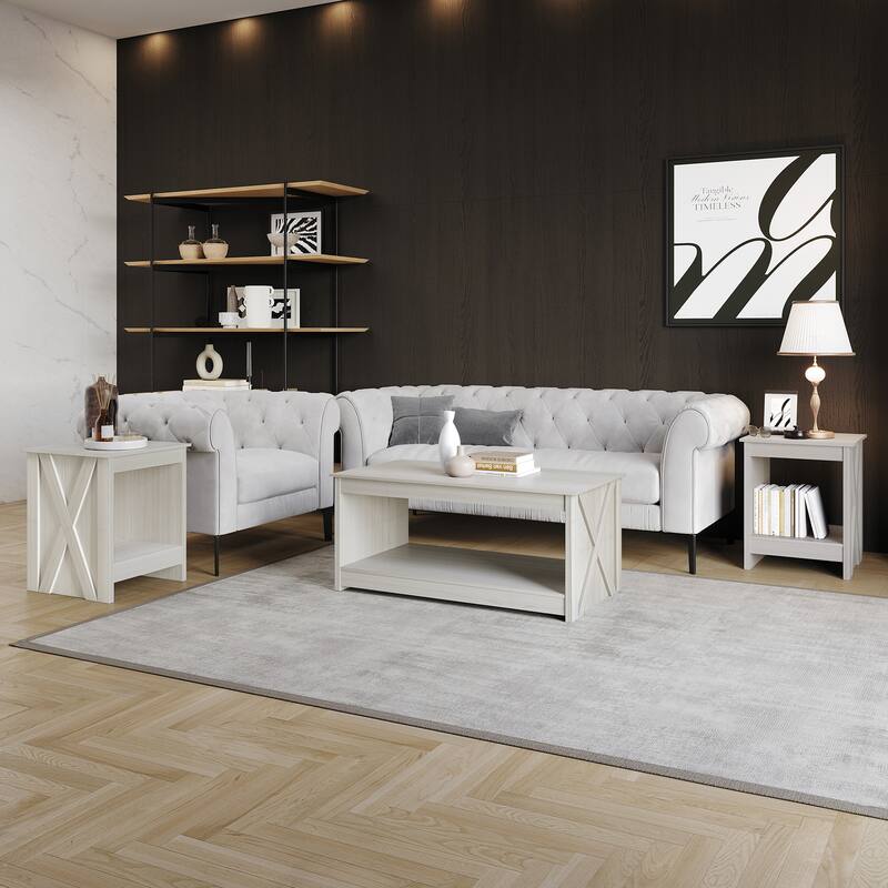 CraftPorch Contemporary Coffee Table Set