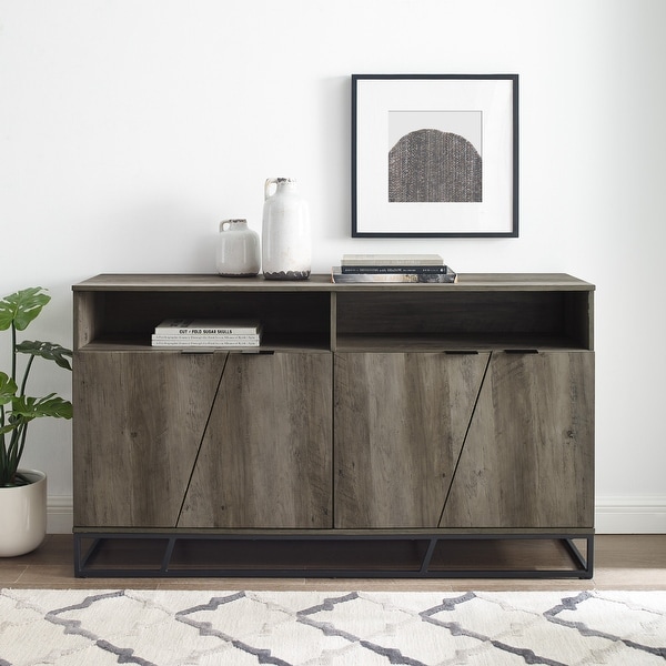 Carbon Loft 58-inch Angled Door Sideboard. Opens flyout.