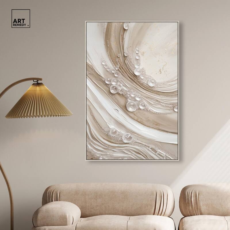 Chromatic Concretions I Canvas by Art Remedy