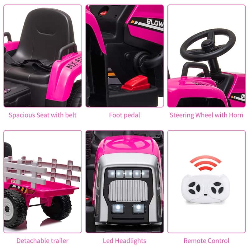 12V Kids Electric Tractor
