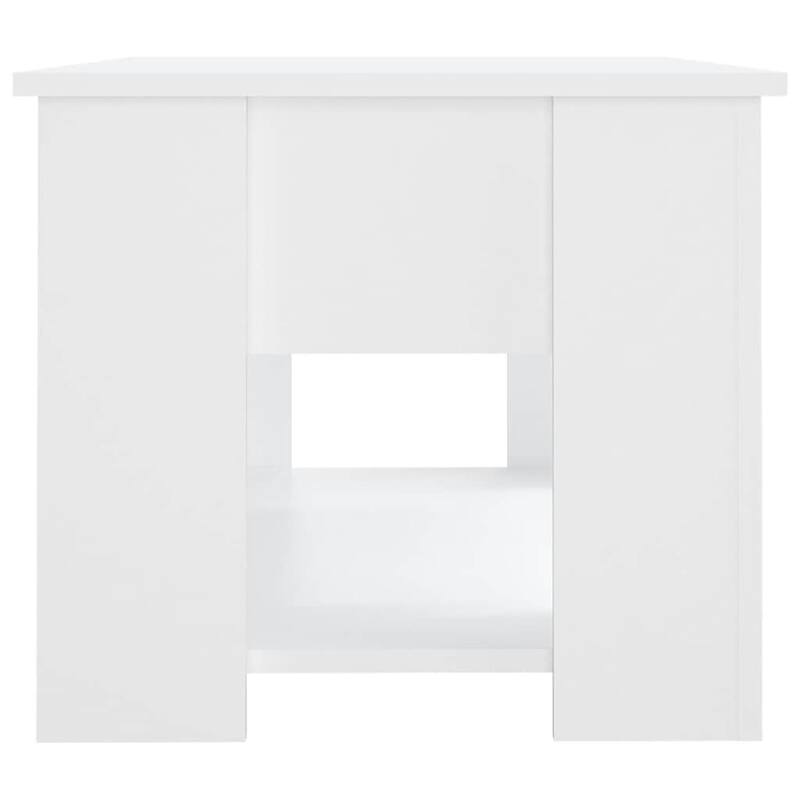 vidaXL Coffee Table Lift Top End Table Accent Side Sofa Table Engineered Wood - 31.1" x 19.3" x 16.1"