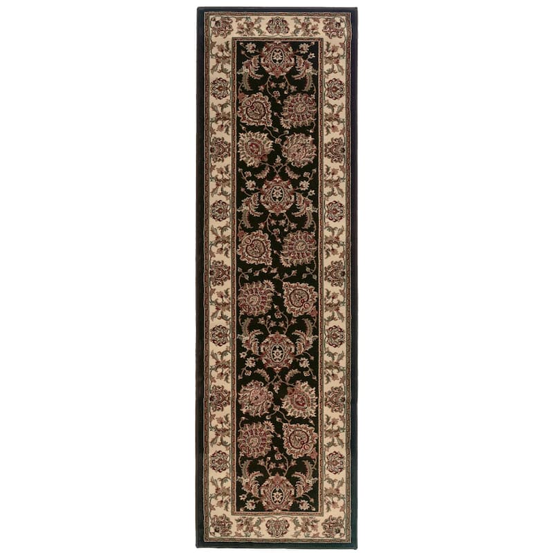HomeRoots Oriental Traditional Runner Area Rug