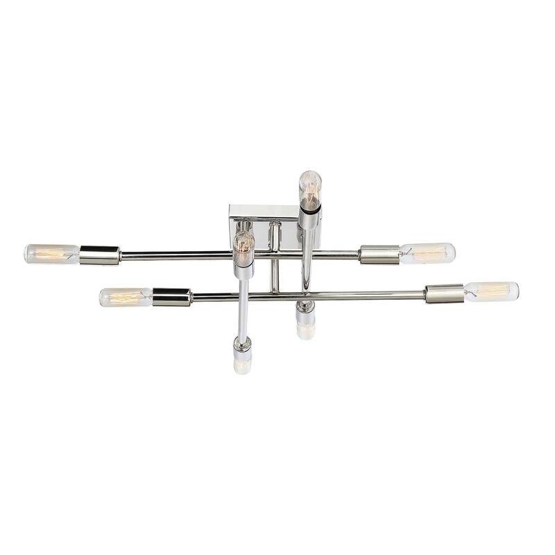 Savoy House Lyrique 8 Light 19.5" Wide Semi Flush Ceiling Fixture