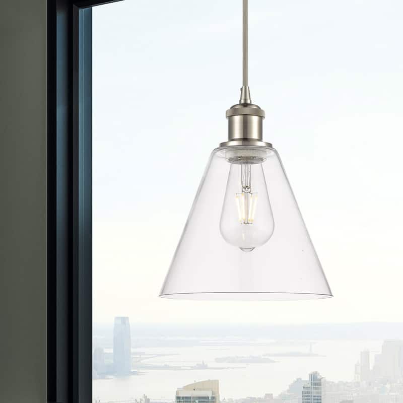 Innovations Lighting 516-1P-12-8 Berkshire Pendant Berkshire 8" Wide