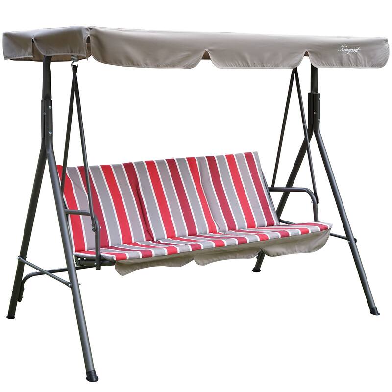 Alicia Patio Weather-resistant Powder-coated Swing Chair