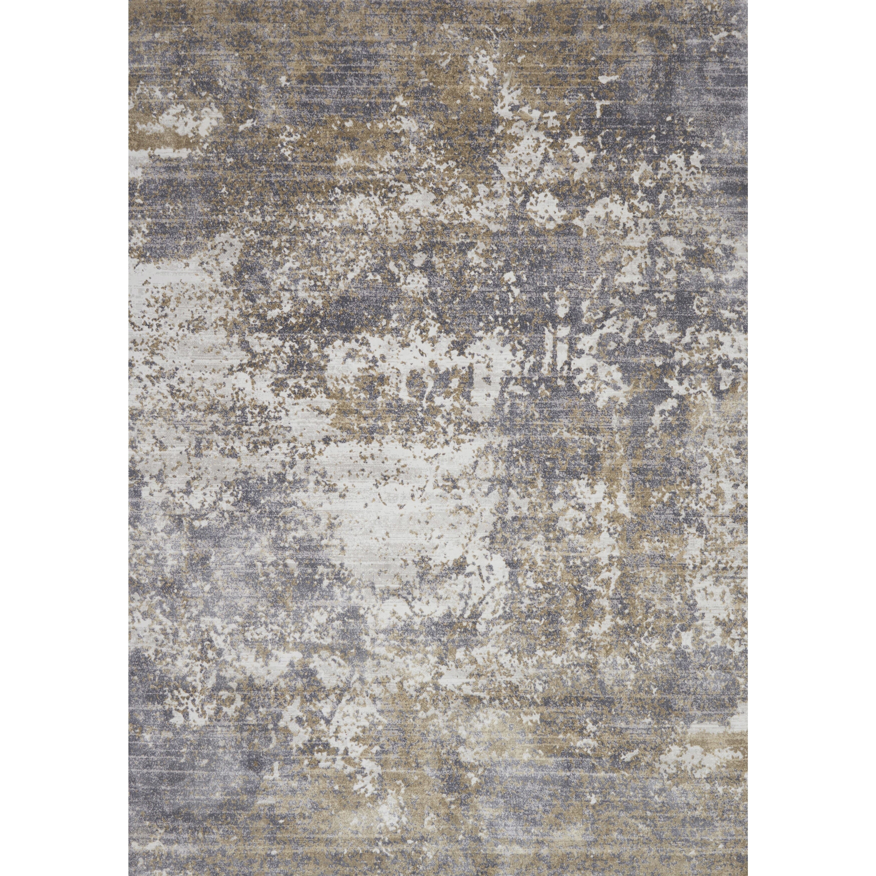 Shop Alexander Home Mason Contemporary Distressed Abstract Rug 9